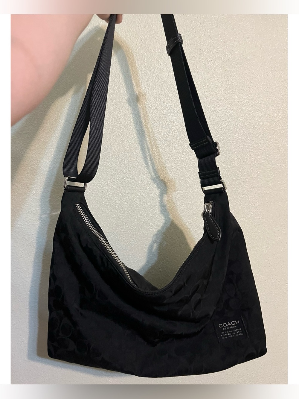 Coach Leo Crossbody in Nylon!
